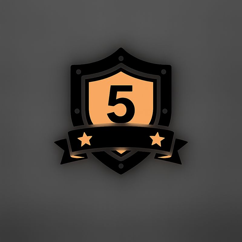 5 Year Warranty